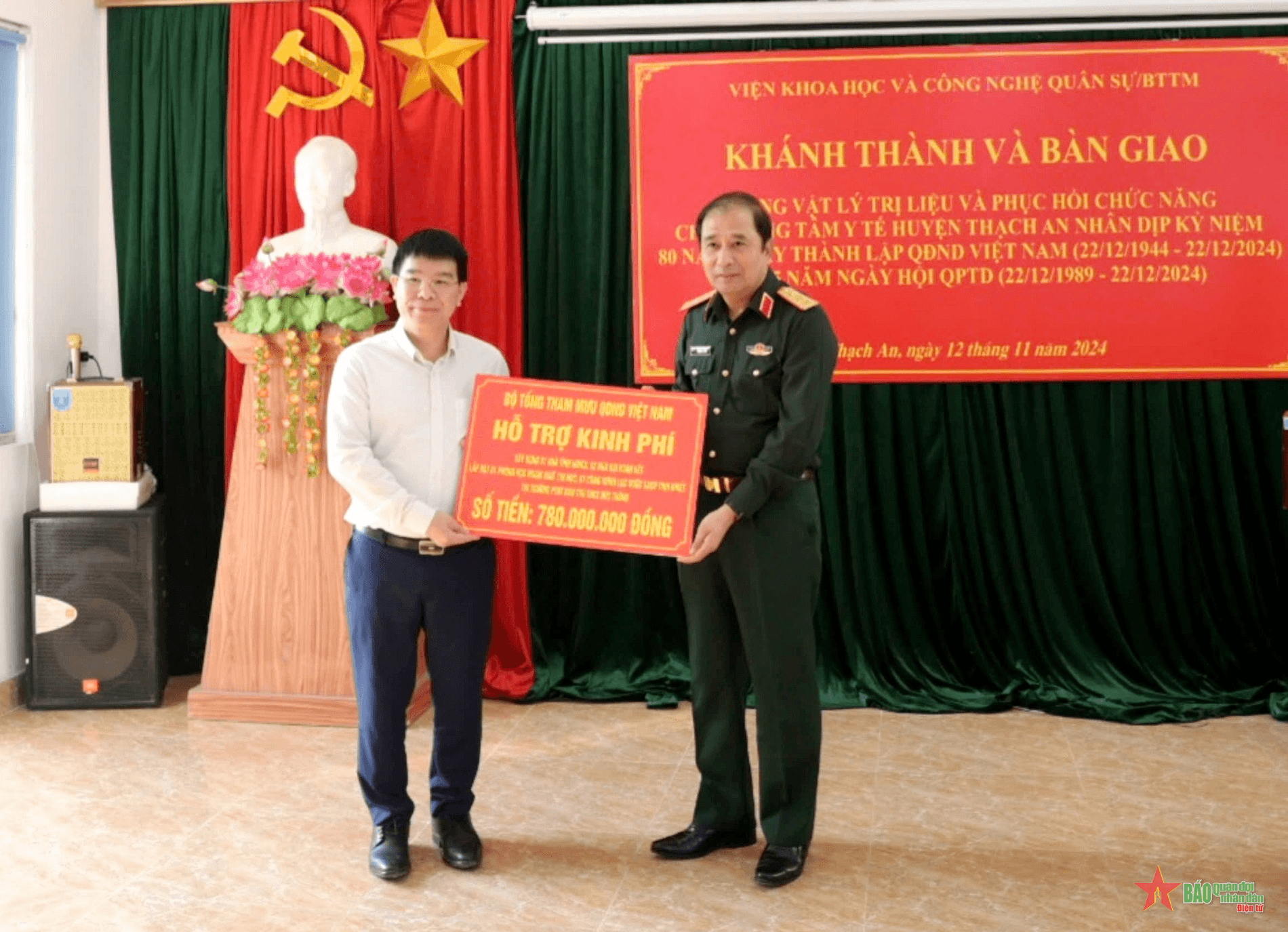 Bộ Tổng Tham mưu Quân đội nhân dân Việt Nam tổ chức nhiều hoạt động chính sách tại Cao Bằng