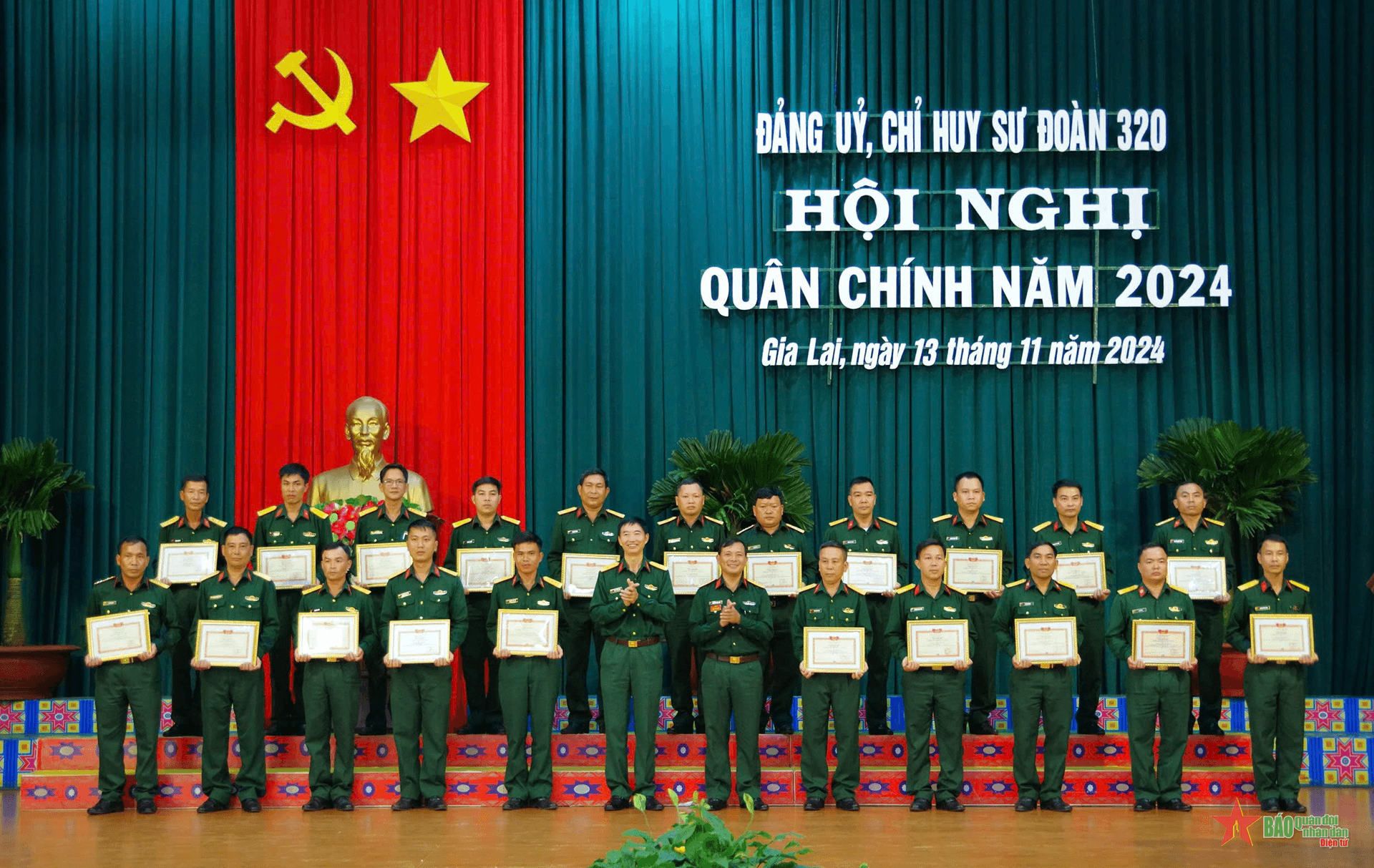 Sư đoàn 320 hoàn thành tốt nhiệm vụ năm 2024