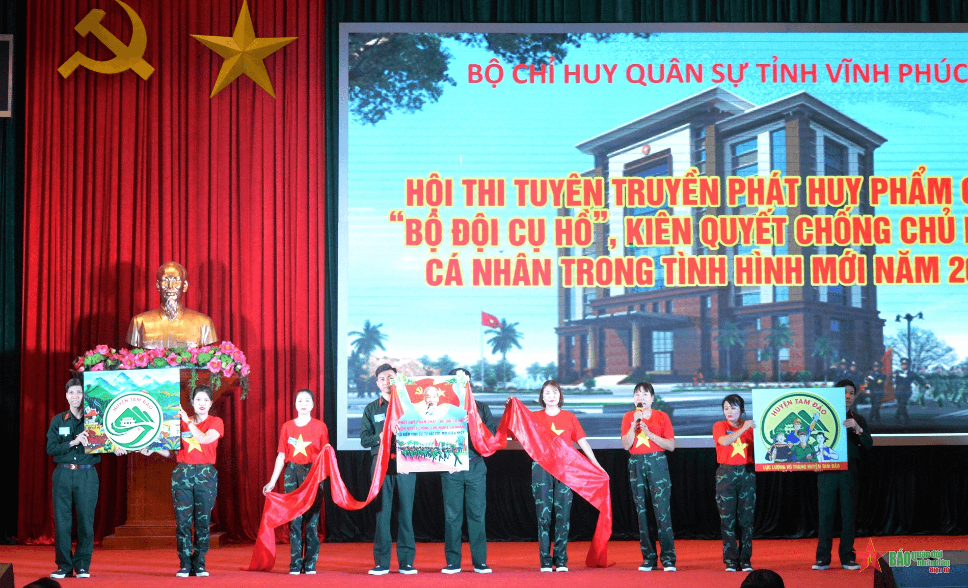 Hiệu quả hoạt động công tác Đảng, công tác chính trị trong Lực lượng vũ trang tỉnh Vĩnh Phúc