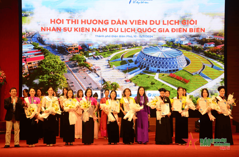 Điện Biên: Bế mạc và trao giải Hội thi Hướng dẫn viên du lịch giỏi năm 2024