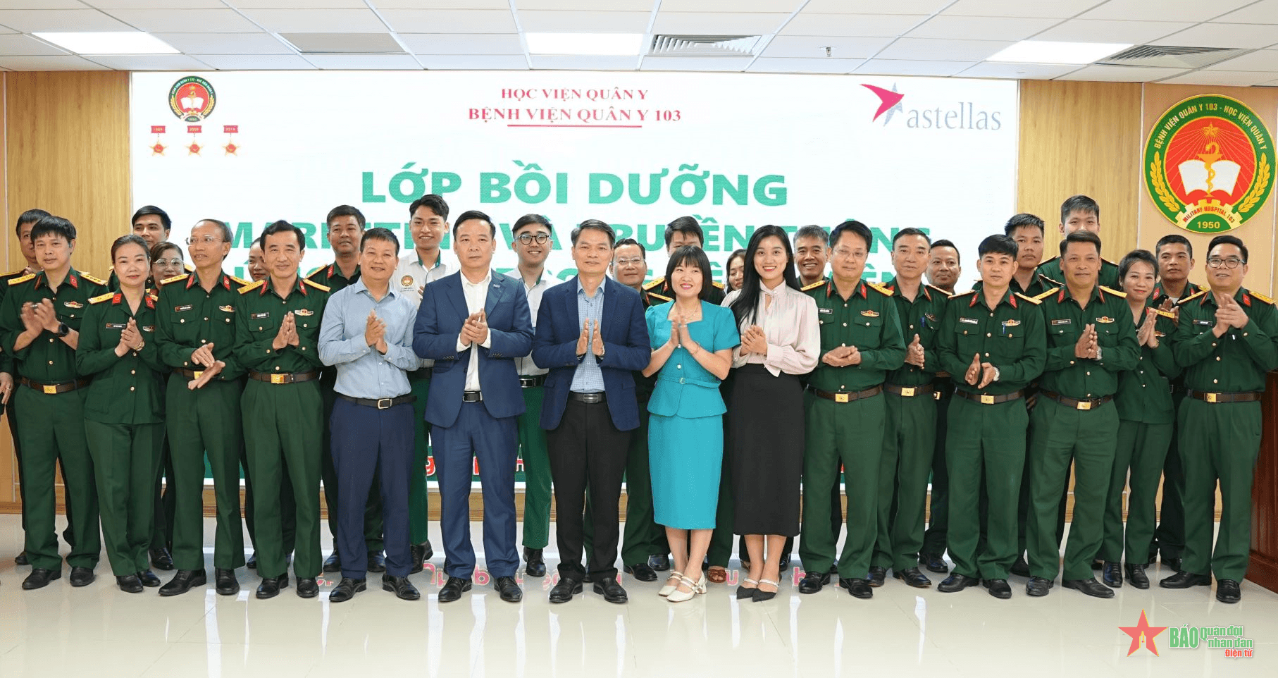 Bệnh viện Quân y 103 bồi dưỡng marketing và truyền thông cho đội ngũ cán bộ, nhân viên y tế