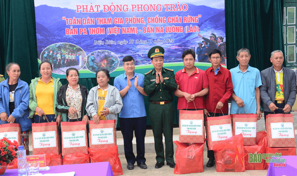 Bộ đội Biên phòng tỉnh Điện Biên: Tuyên truyền nâng cao nhận thức bảo vệ rừng cho người dân biên giới