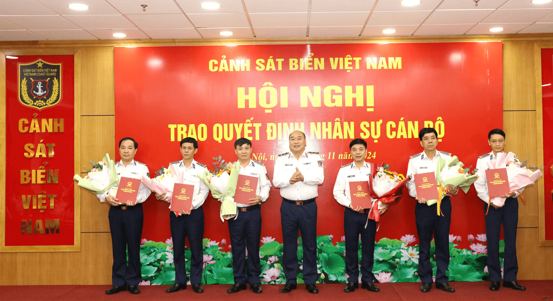 Quyết định về công tác nhân sự Cục Hậu cần - Kỹ thuật Cảnh sát biển
