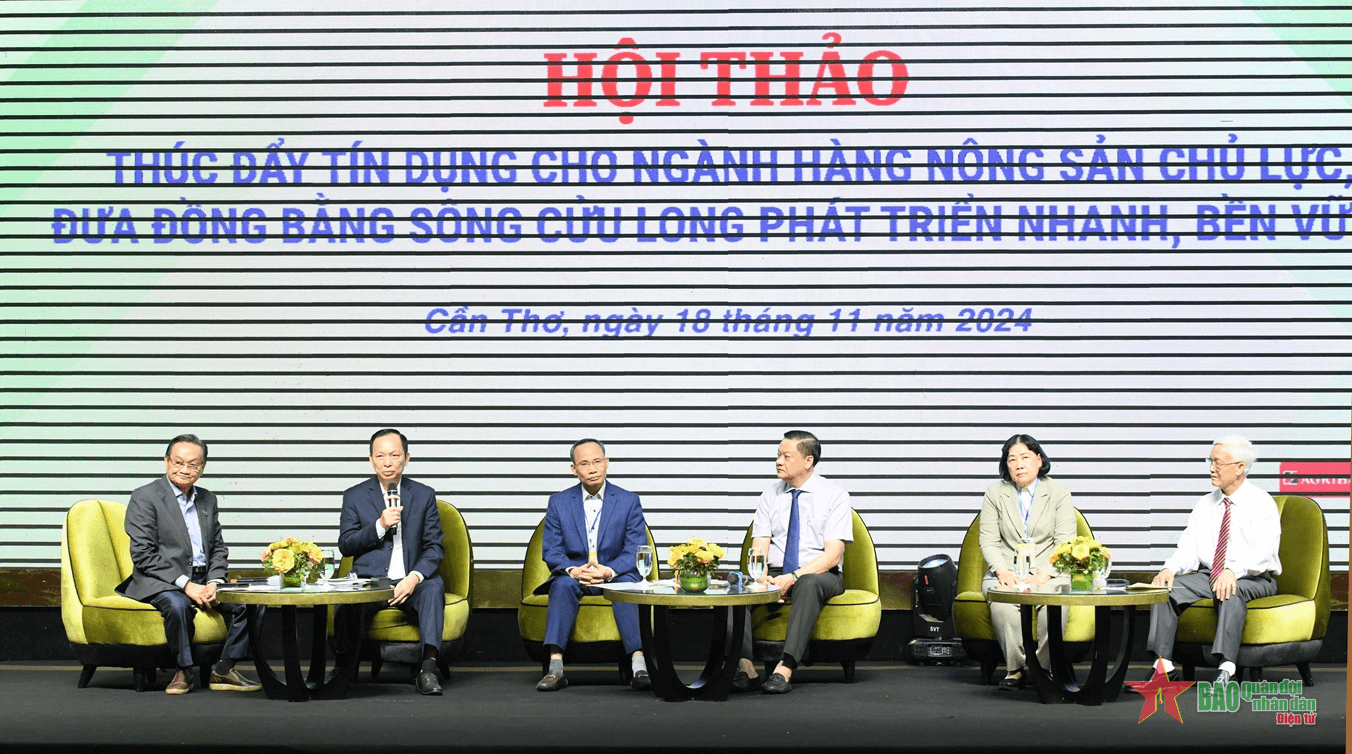 Thúc đẩy tín dụng cho ngành hàng nông sản Đồng bằng sông Cửu Long phát triển nhanh, bền vững