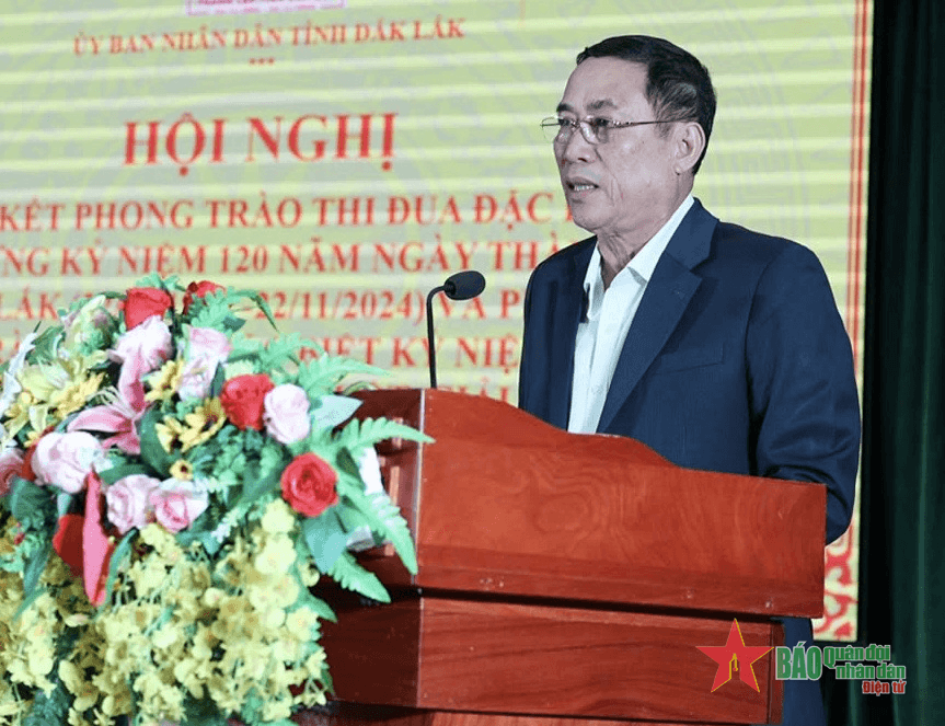 Tỉnh Đắk Lắk tổng kết phong trào thi đua đặc biệt kỷ niệm 120 Ngày thành lập