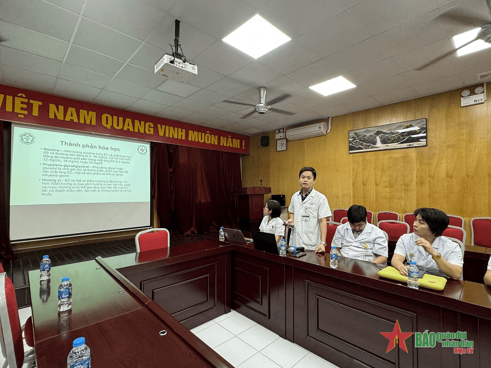 Hút thuốc lá điện tử có thể gây hậu quả nghiêm trọng đến sức khỏe và tinh thần