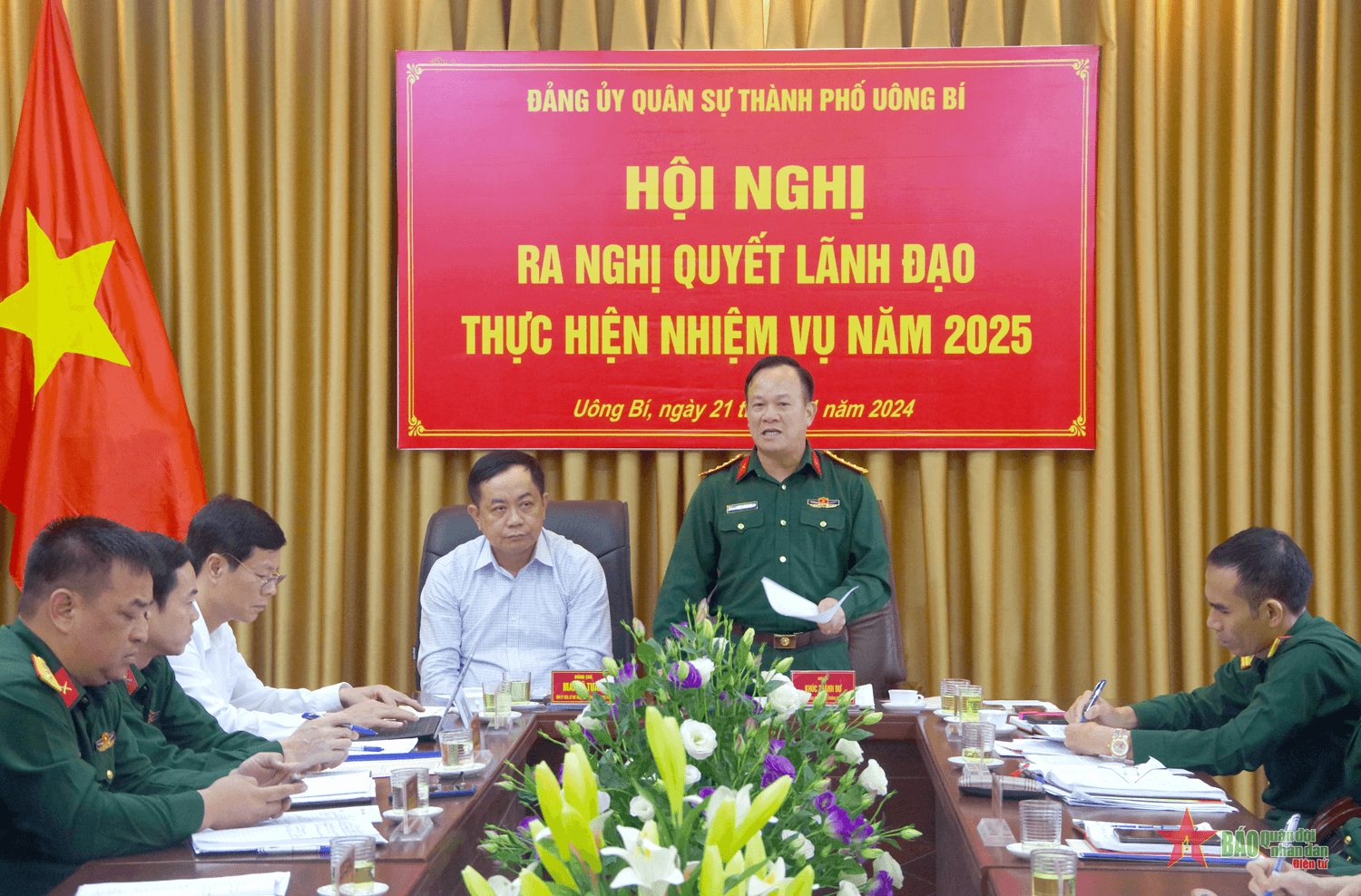 Đảng ủy Quân sự TP Uông Bí, huyện Cô Tô ra nghị quyết lãnh đạo thực hiện nhiệm vụ năm 2025