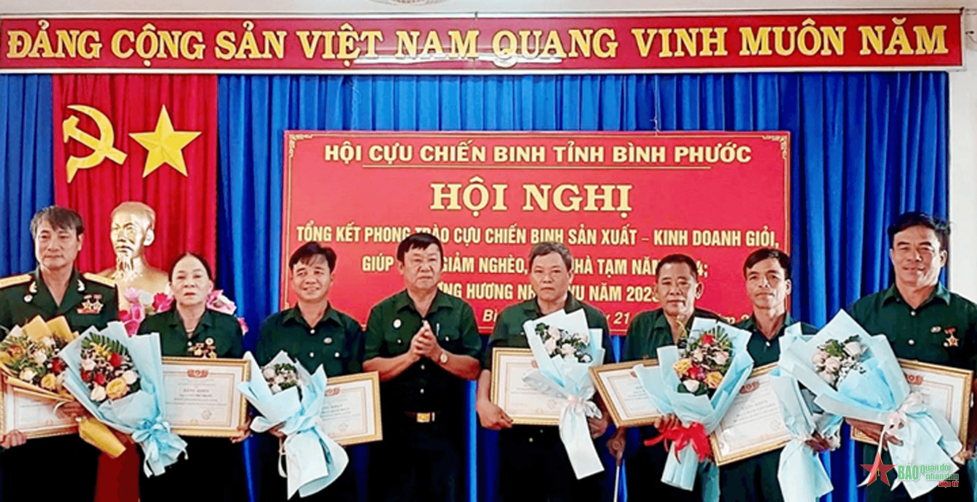 Hội Cựu chiến binh tỉnh Bình Phước xây dựng, sửa chữa 31 căn nhà cho cựu chiến binh khó khăn