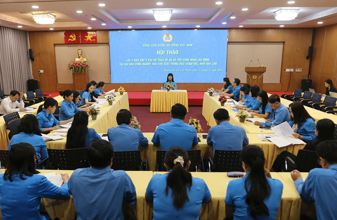Lấy ý kiến đóng góp vào dự thảo đề án hỗ trợ công nhân lao động
