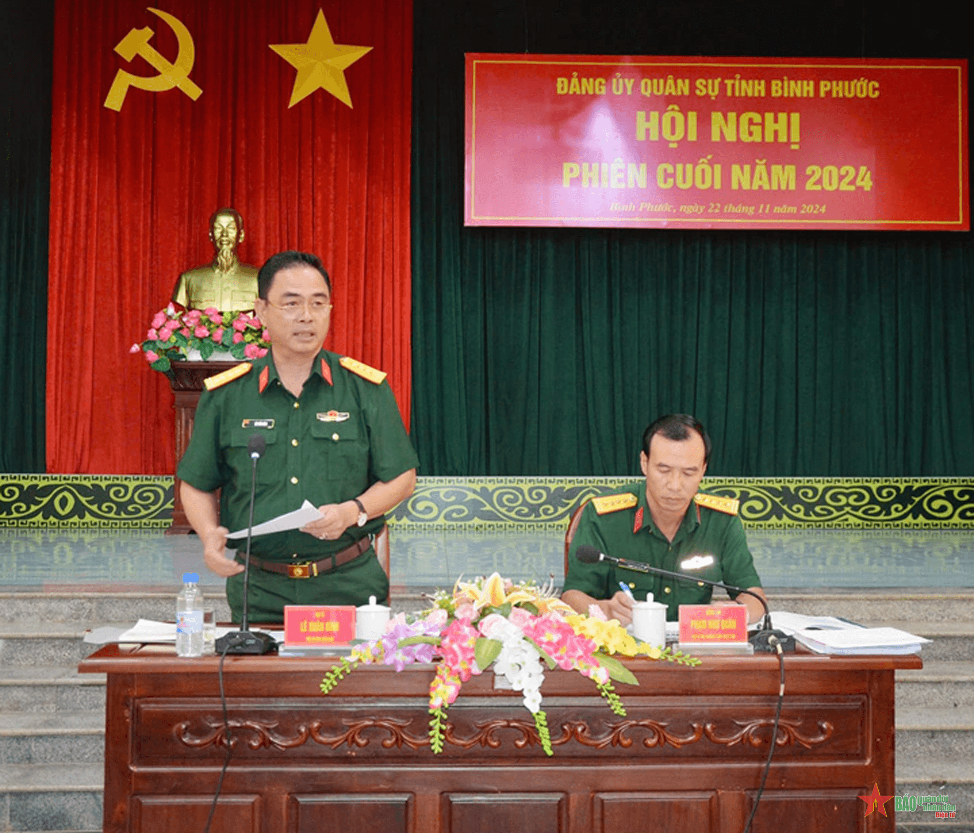 Bình Phước nhiều biện pháp xây dựng Đảng bộ Quân sự tỉnh trong sạch, vững mạnh