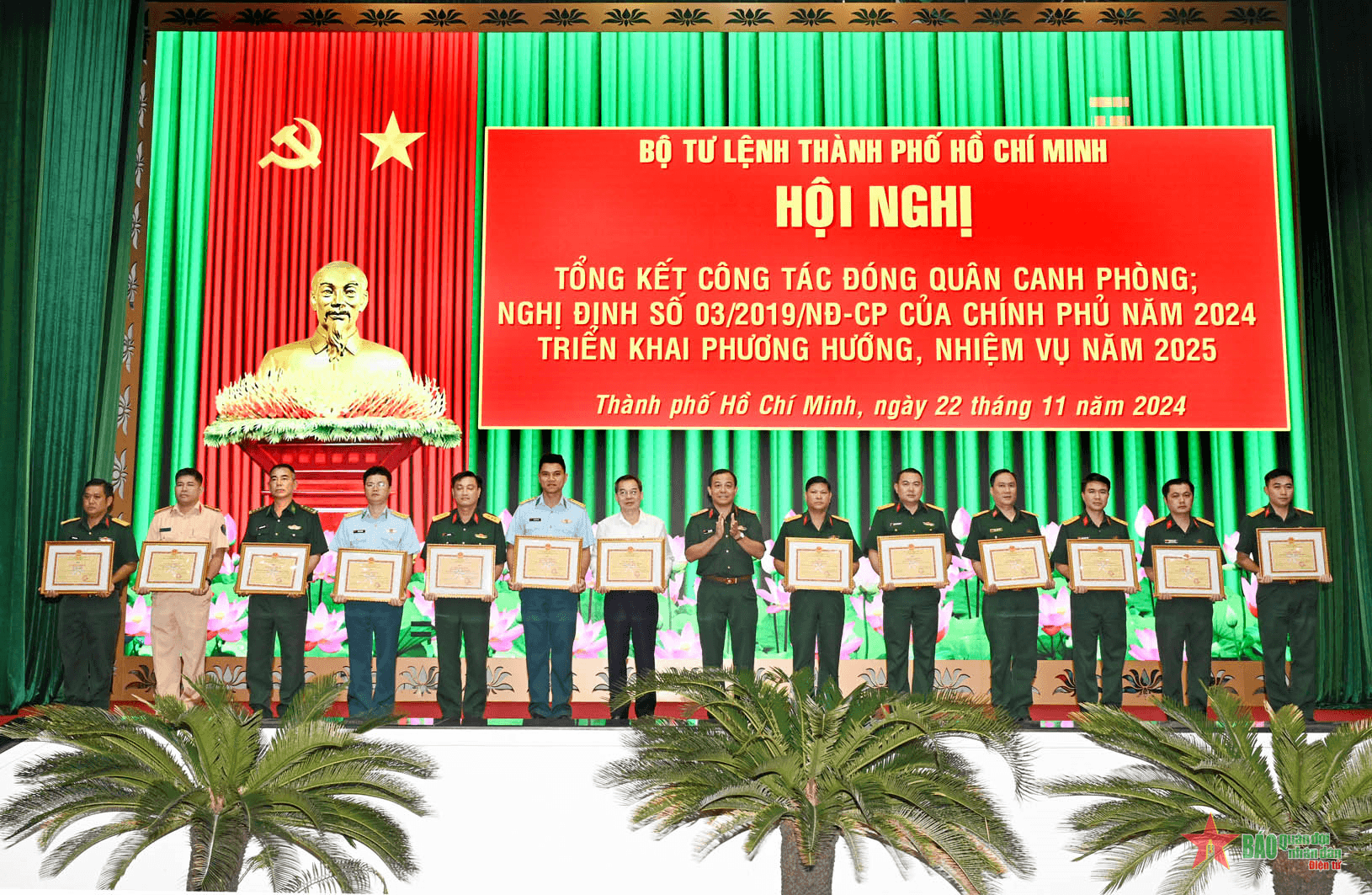 Các đơn vị trên địa bàn TP Hồ Chí Minh thực hiện tốt công tác đóng quân canh phòng