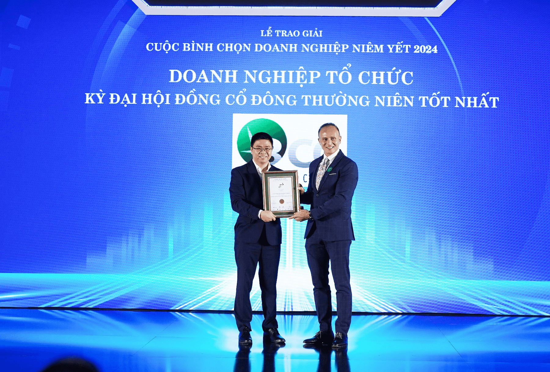 Tập đoàn Bamboo Capital được vinh danh doanh nghiệp niêm yết tốt nhất trên thị trường chứng khoán Việt Nam