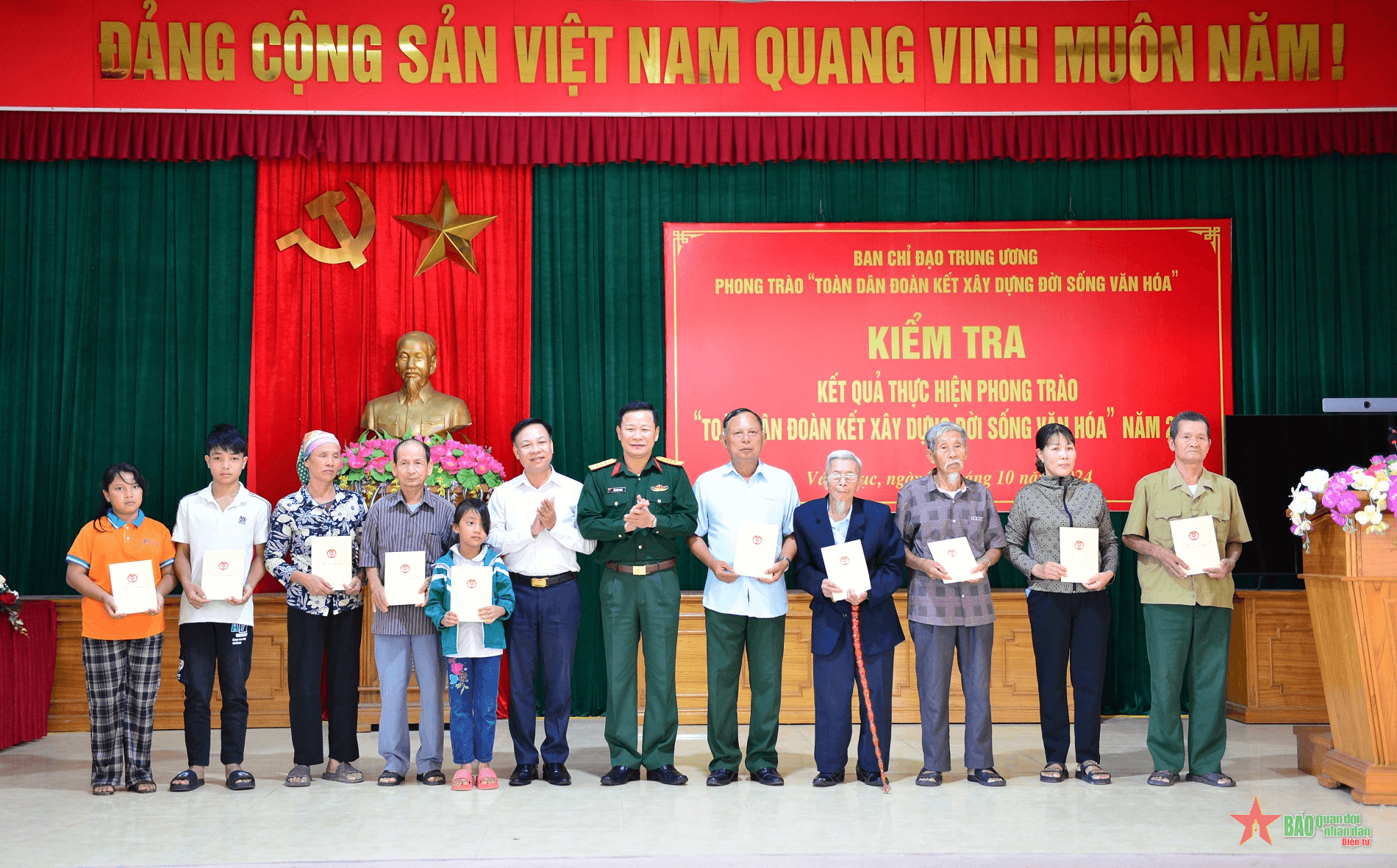Những đổi thay về đời sống văn hóa trên quê hương Vân Trục
