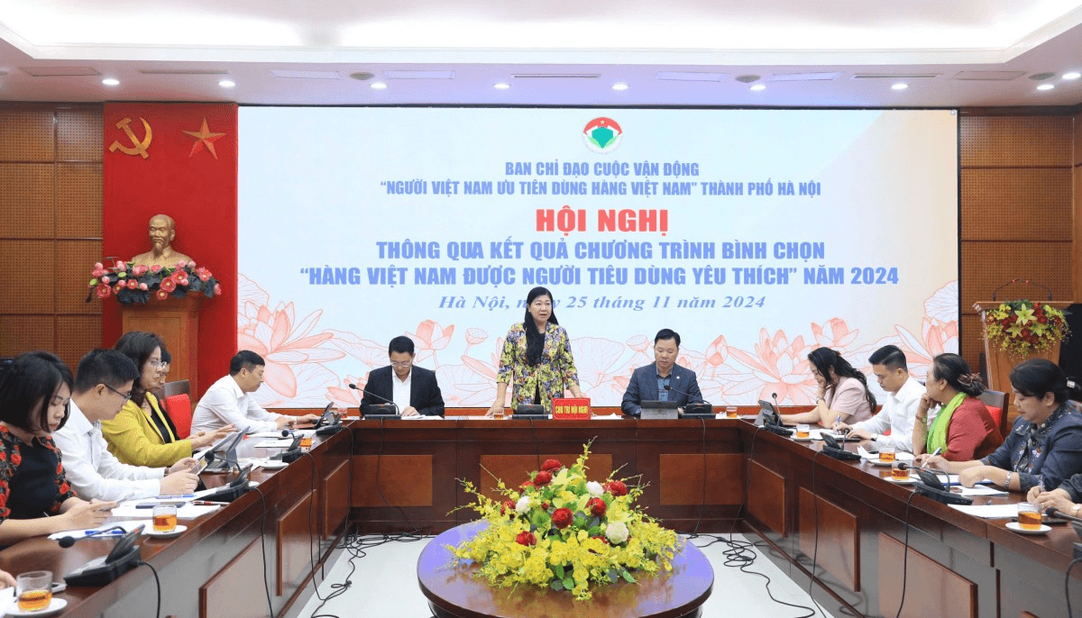 Lễ tôn vinh “Hàng Việt Nam được người tiêu dùng yêu thích” năm 2024 sẽ được tổ chức vào tối 28-11