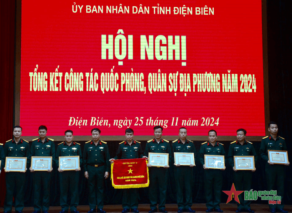 Tỉnh Điện Biên tổng kết công tác quốc phòng, quân sự địa phương năm 2024