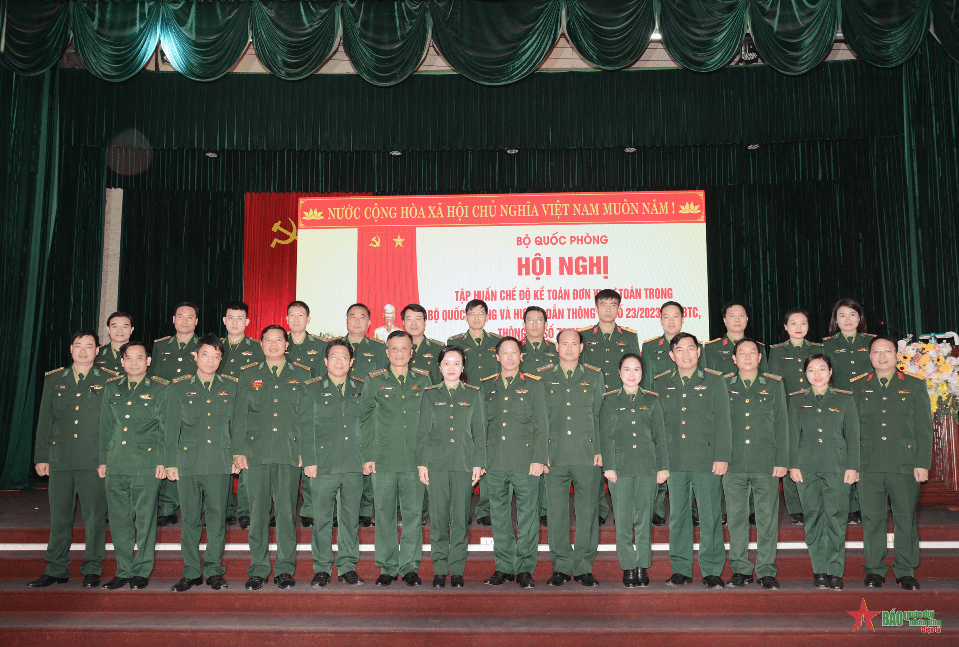 Bộ Quốc phòng tập huấn nghiệp vụ cho cán bộ, nhân viên ngành tài chính thuộc Bộ đội Biên phòng