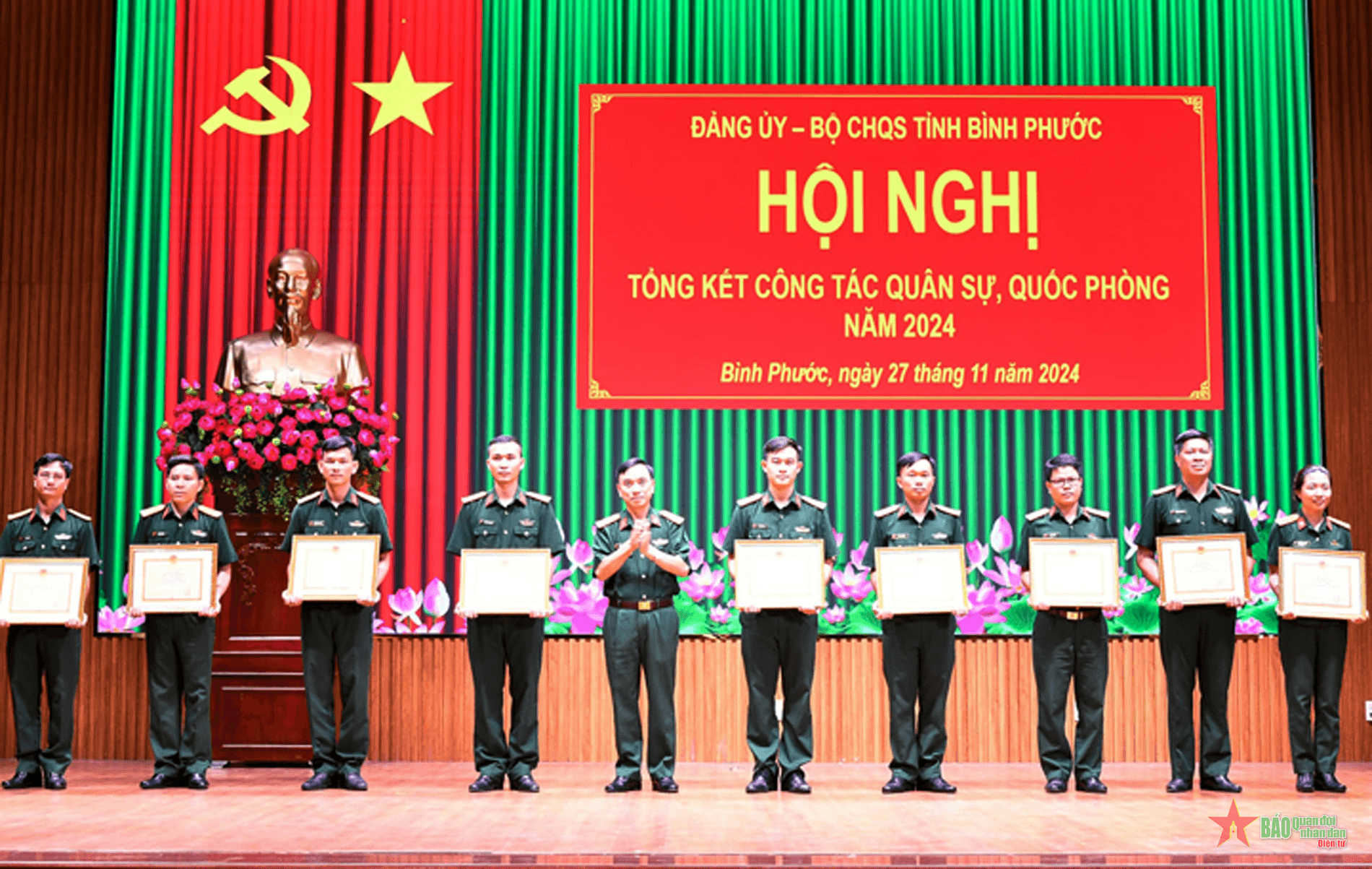 Bộ CHQS tỉnh Bình Phước thực hiện tốt nhiệm vụ quân sự, quốc phòng