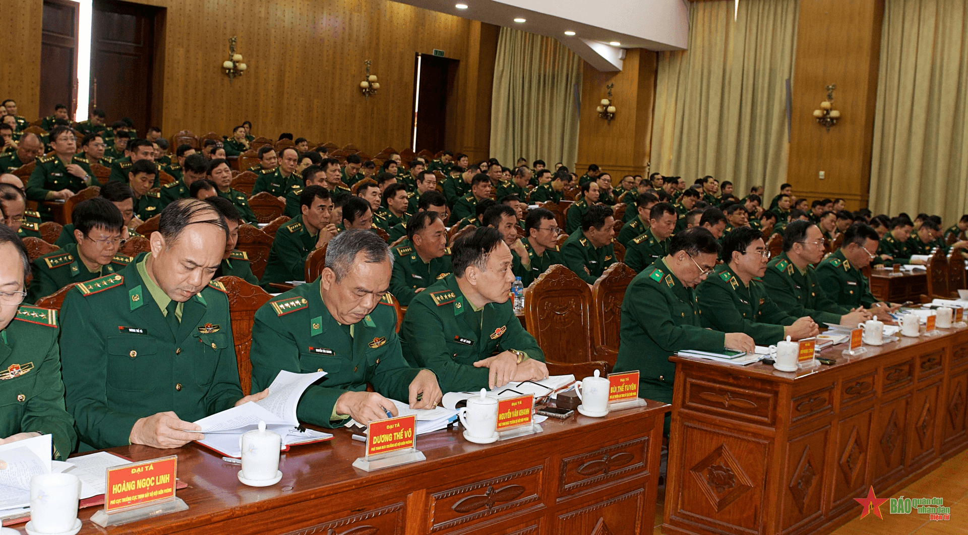 Đảng ủy Bộ đội Biên phòng quán triệt triển khai các văn bản lãnh đạo, chỉ đạo đại hội đảng các cấp