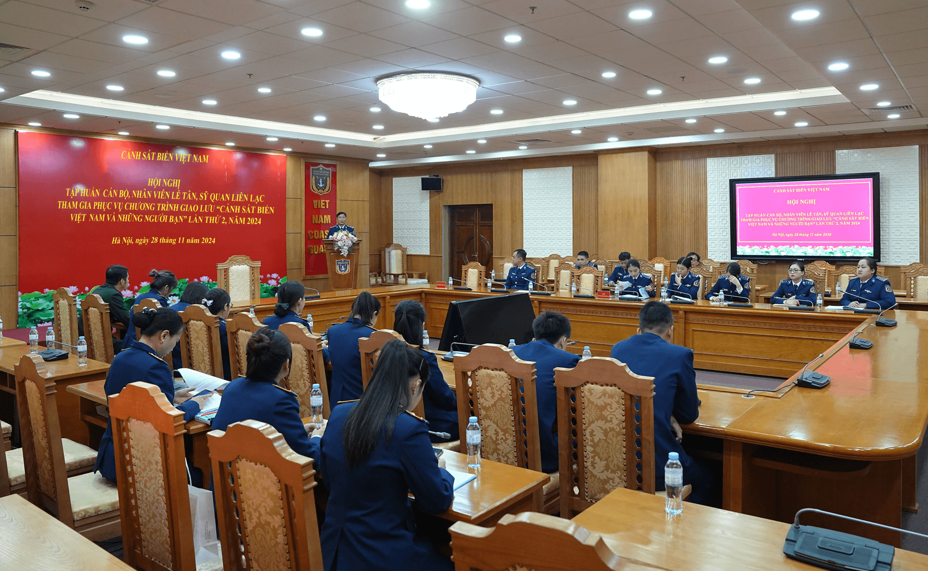 Chuẩn bị tốt Chương trình giao lưu “Cảnh sát biển Việt Nam và những người bạn”