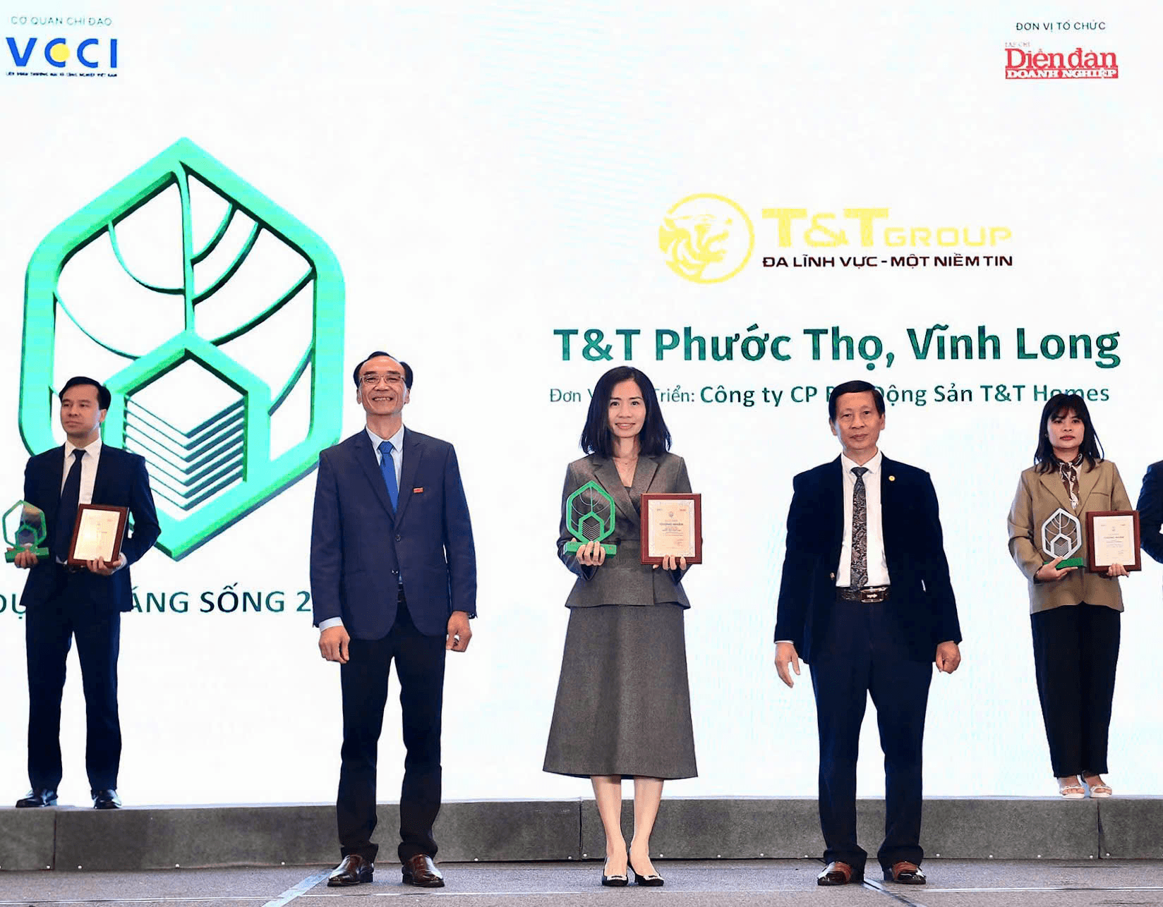 Dự án Khu dân cư Phước Thọ của T&T Group được vinh danh Dự án đáng sống 2024