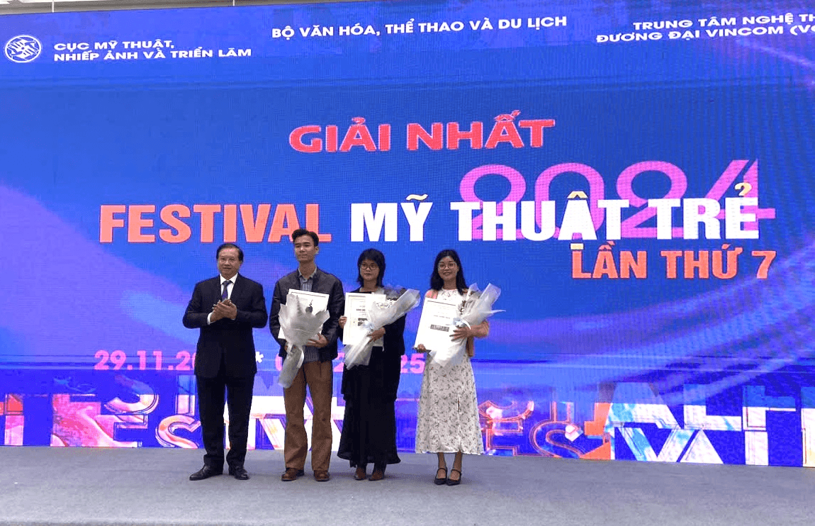 29 tác phẩm được trao giải Festival Mỹ thuật trẻ lần thứ 7 năm 2024