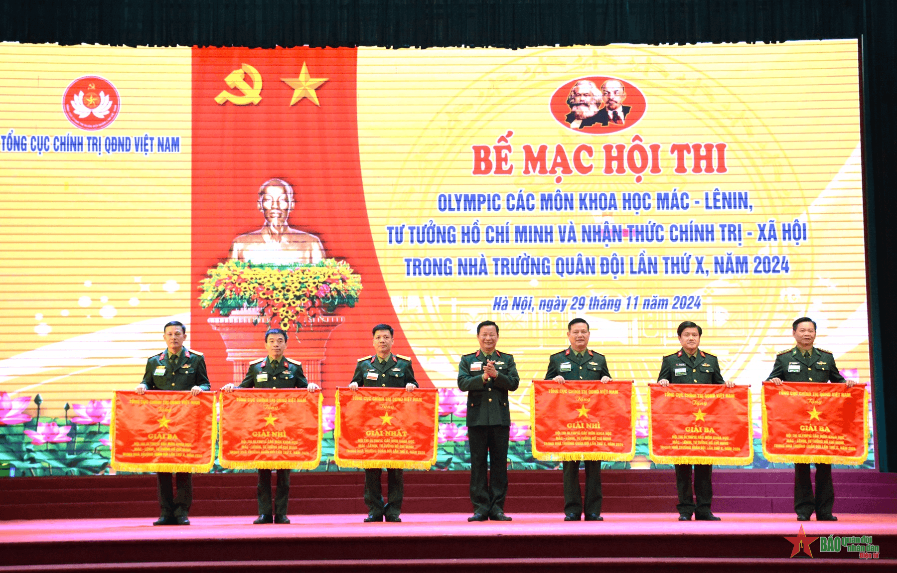 Hội thi Olympic các môn khoa học Mác-Lênin, tư tưởng Hồ Chí Minh trong nhà trường Quân đội thành công tốt đẹp