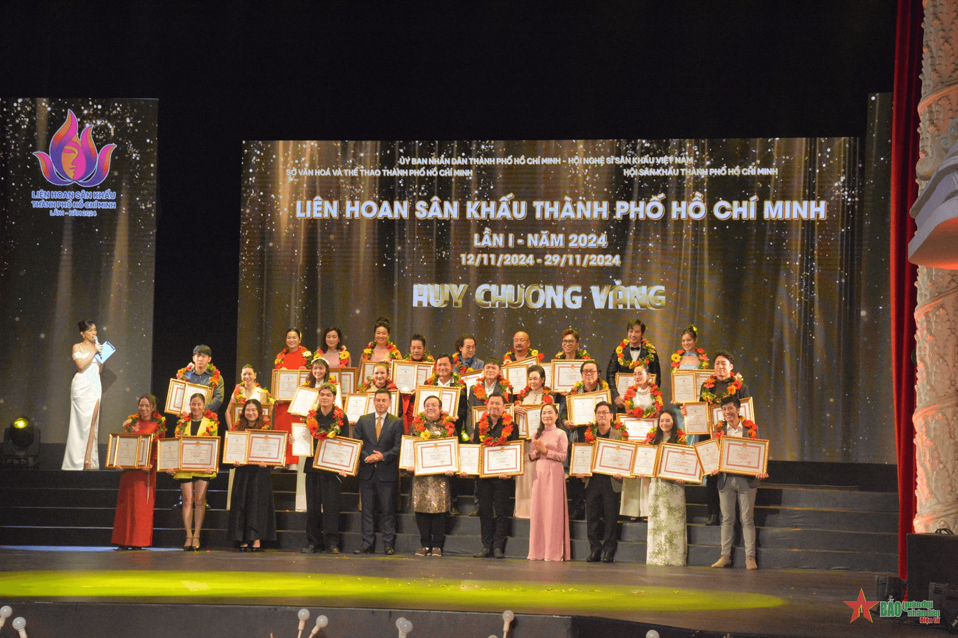 Bế mạc Liên hoan sân khấu TP Hồ Chí Minh lần I, năm 2024