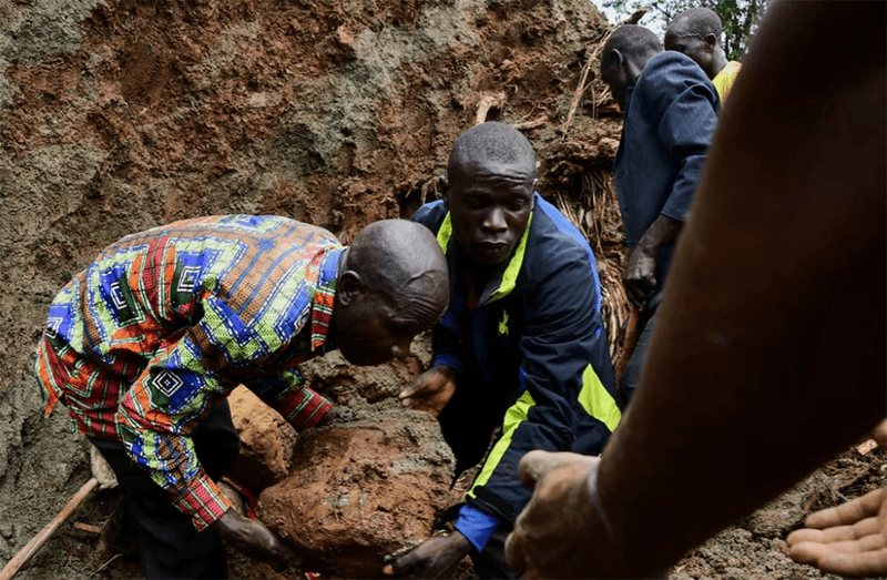 Lở đất tại Uganda, hơn 120 người thiệt mạng và mất tích