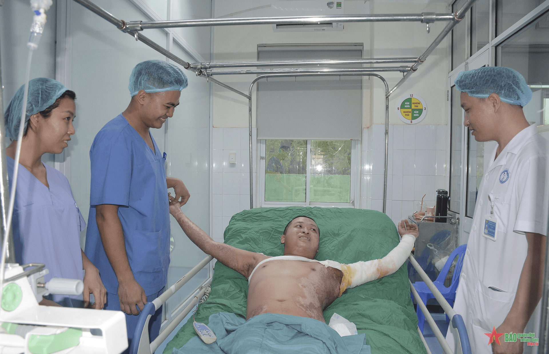 Bệnh viện Bỏng Quốc gia Lê Hữu Trác: Kế thừa truyền thống anh hùng