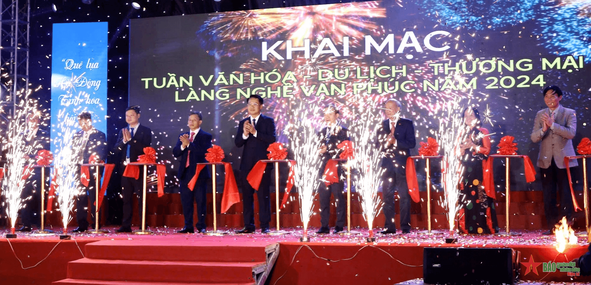 Khai mạc Tuần văn hóa - du lịch - thương mại làng nghề Vạn Phúc năm 2024