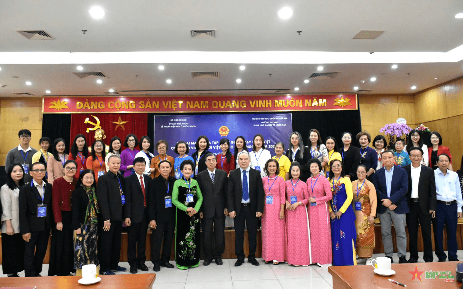 Tập huấn giảng dạy tiếng Việt cho giáo viên người Việt Nam ở nước ngoài năm 2024