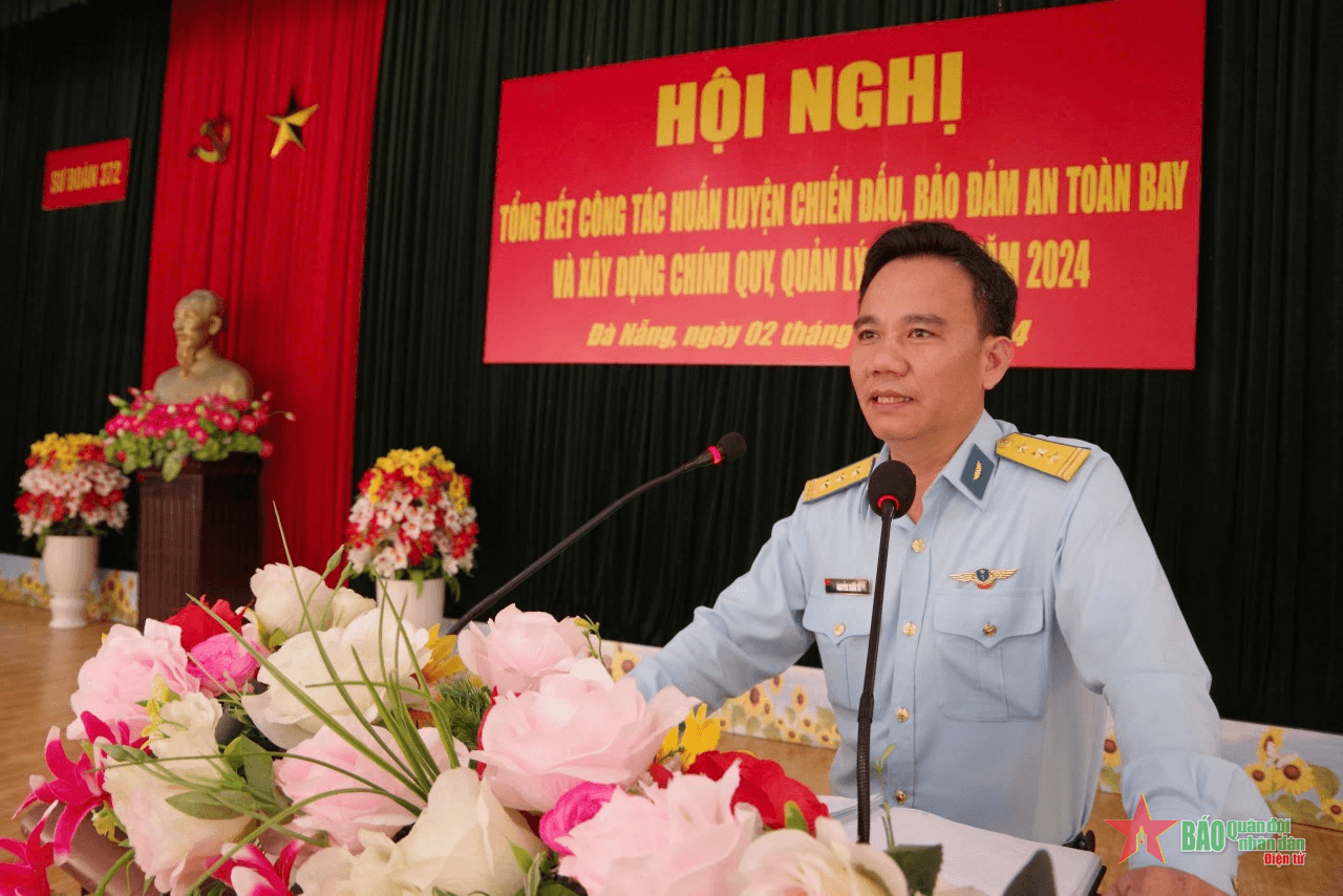 Sư đoàn Không quân 372 tổ chức Hội nghị tổng kết công tác huấn luyện chiến đấu