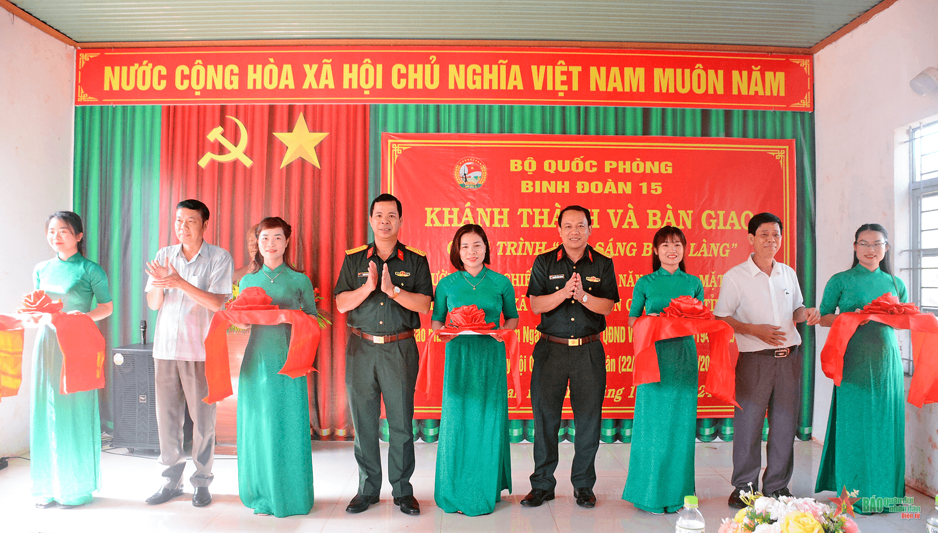 “Sao sáng buôn làng” - đóng góp thiết thực của Binh đoàn 15 trong xây dựng nông thôn mới vùng khó khăn