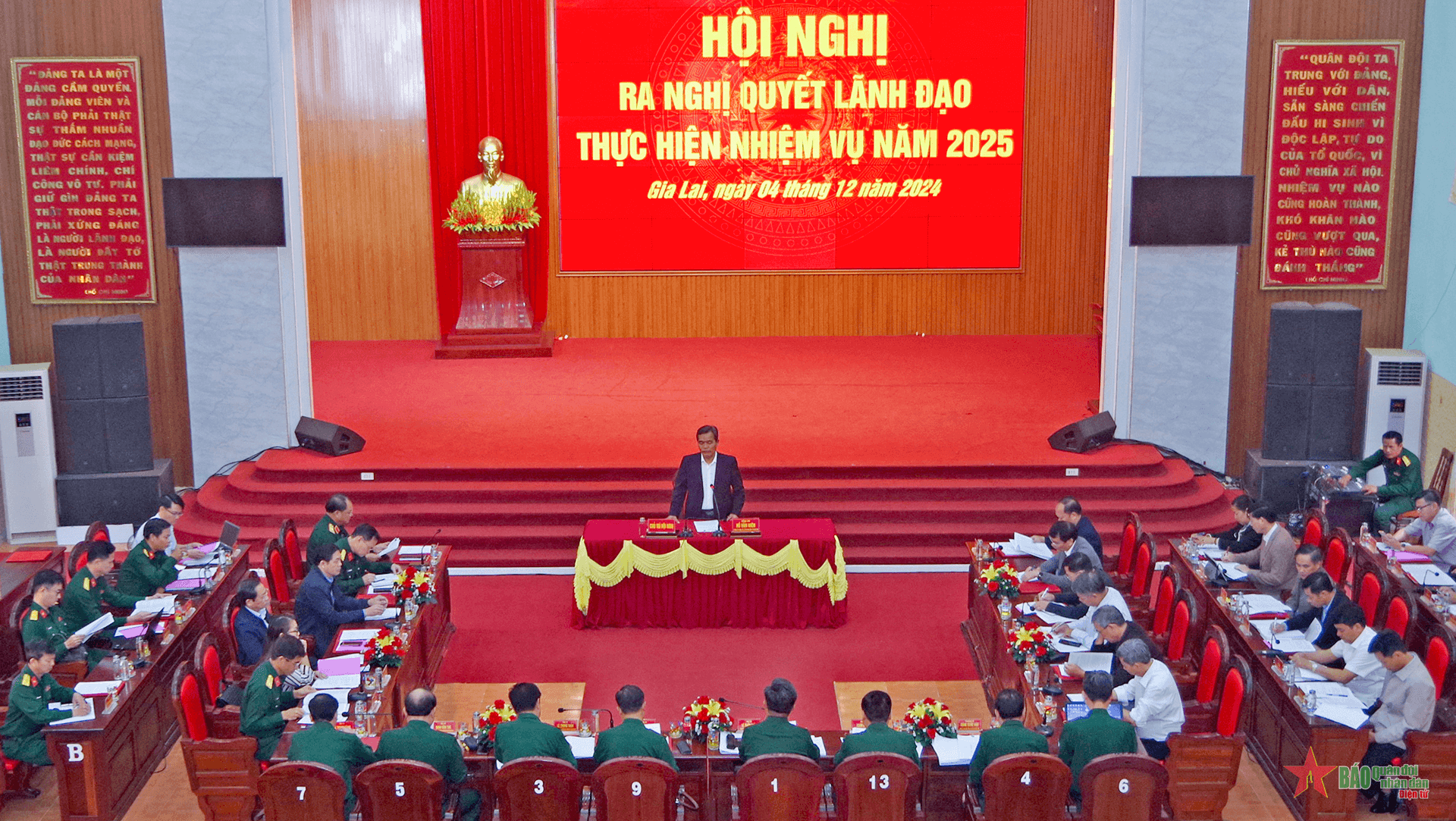 Đảng ủy Quân sự tỉnh Gia Lai lãnh đạo hoàn thành toàn diện nhiệm vụ quân sự, quốc phòng năm 2024