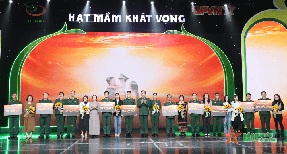 Nơi hạnh phúc của các gia đình quân nhân được đơm hoa, kết trái