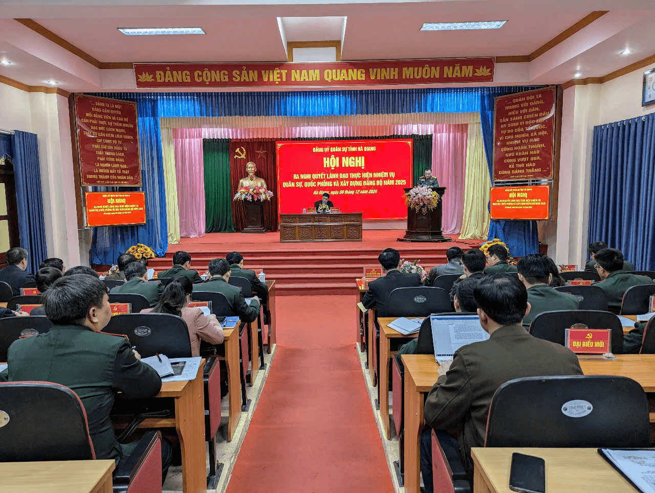 Đảng ủy Quân sự tỉnh Hà Giang lãnh đạo hoàn thành toàn diện nhiệm vụ quân sự, quốc phòng địa phương