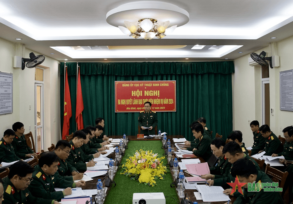 Tham mưu đúng, triển khai đồng bộ, thực hiện hiệu quả công tác kỹ thuật