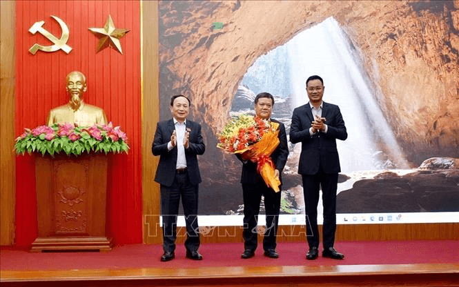 Ông Trần Phong được bầu giữ chức Phó bí thư Tỉnh ủy Quảng Bình