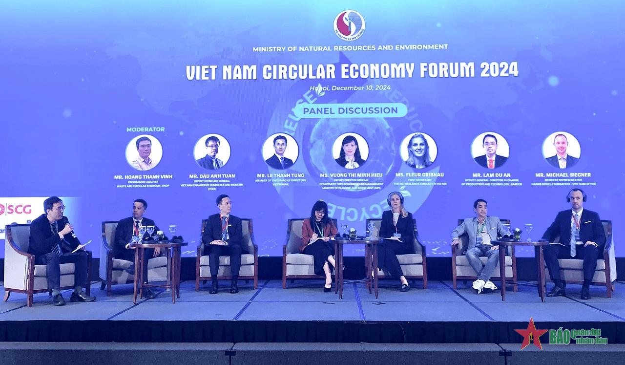 Thúc đẩy nền kinh tế tuần hoàn tại Việt Nam