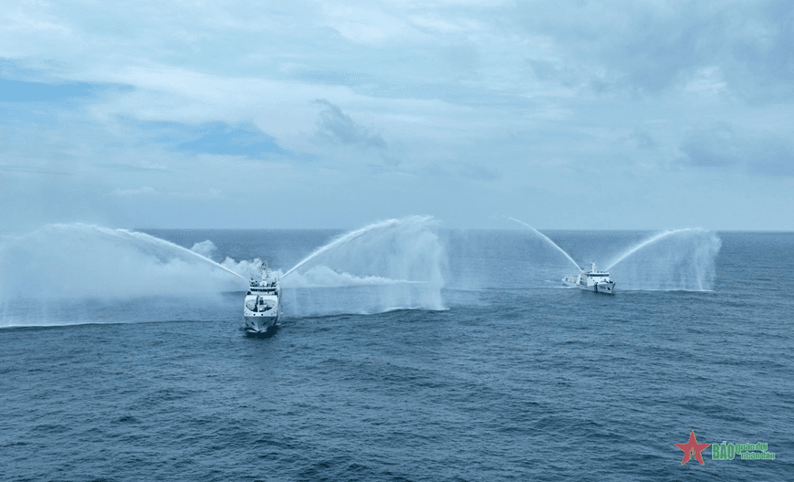 Cảnh sát biển Việt Nam - Indonesia luyện tập chung, tăng cường hợp tác