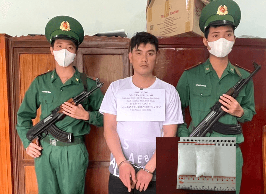 Đồn Biên phòng Mũi Né: Tuần tra phát hiện đối tượng tàng trữ ma túy