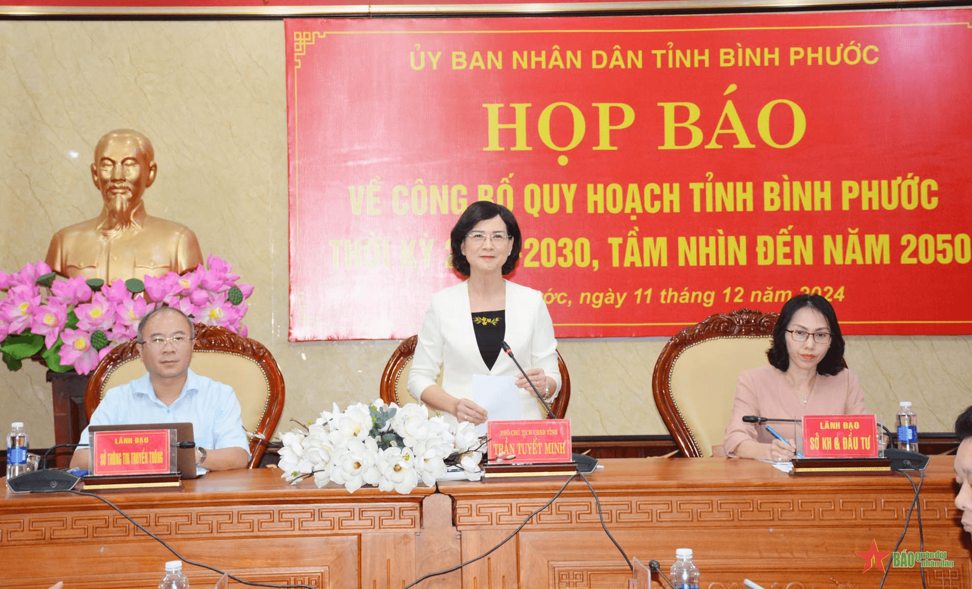 Bình Phước thông tin về công bố quy hoạch