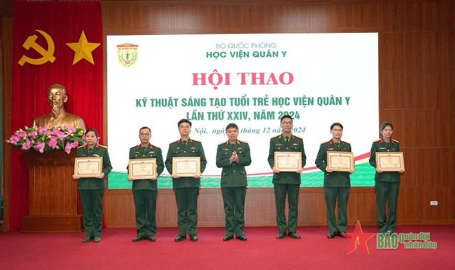 Khai mạc hội thao kỹ thuật sáng tạo tuổi trẻ lần thứ 24 của Học viện Quân y