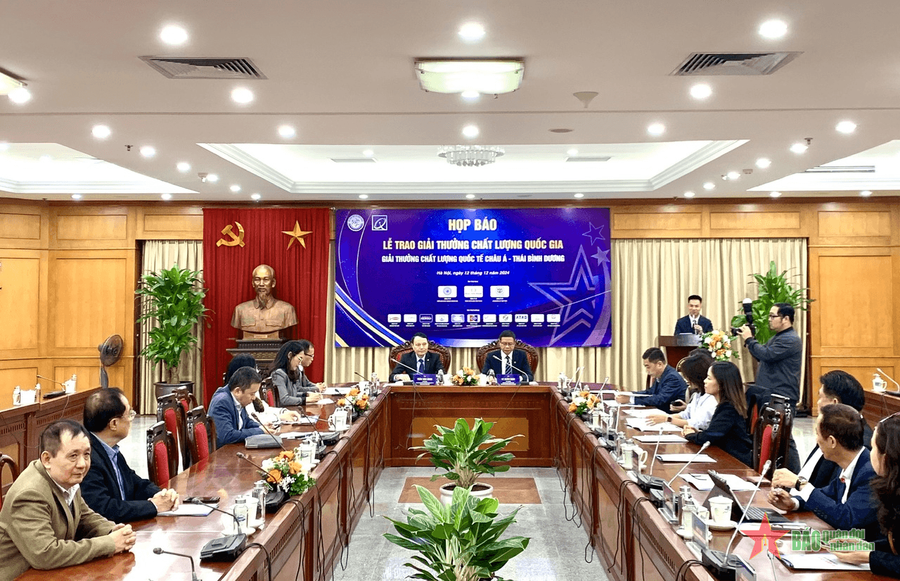 133 doanh nghiệp đoạt Giải thưởng Chất lượng Quốc gia năm 2021-2023