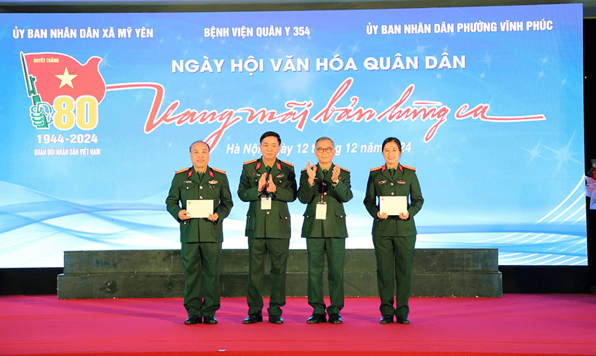 Bệnh viện Quân y 354 tổ chức “Ngày hội văn hóa quân dân”