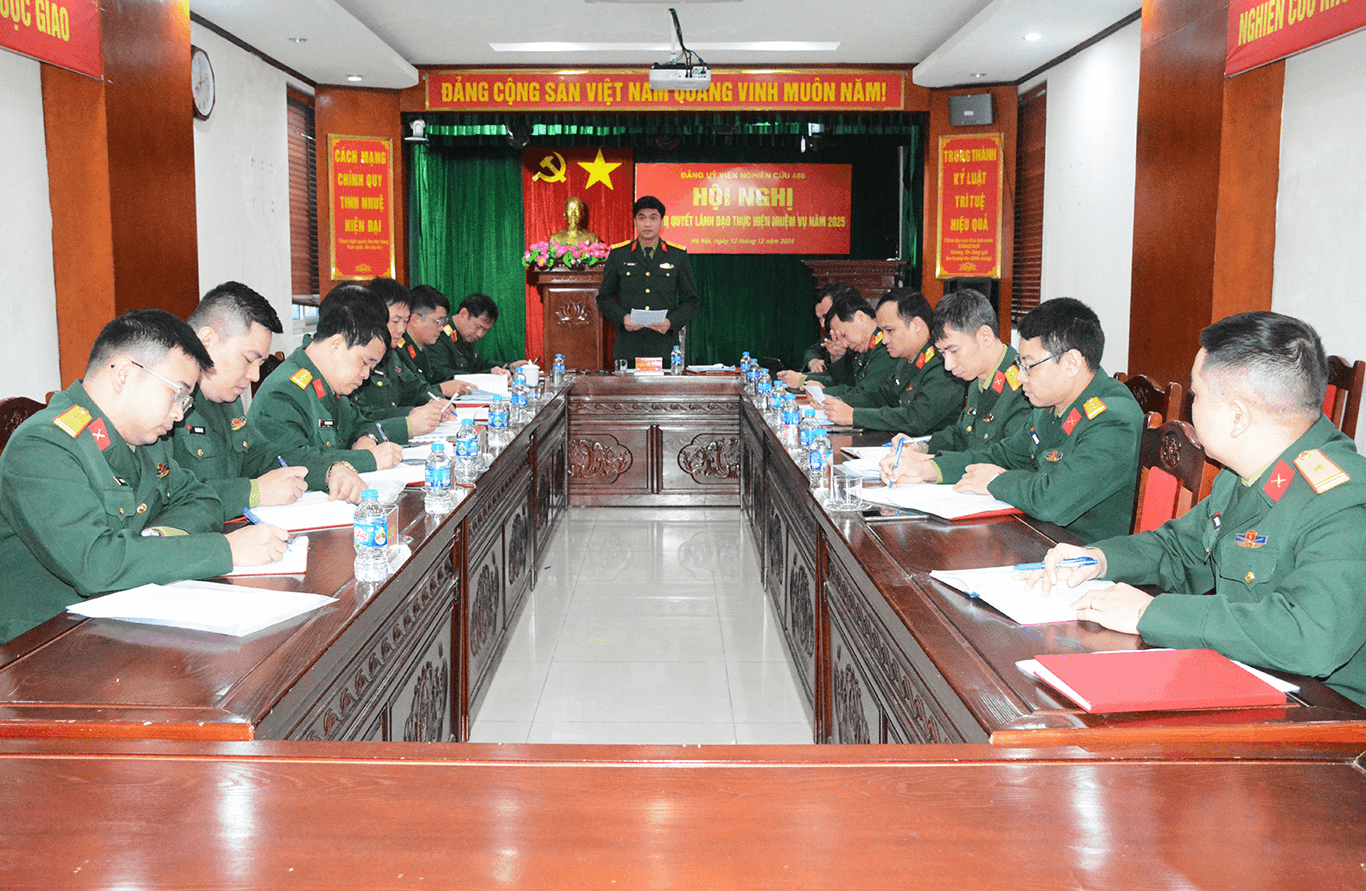 Viện Nghiên cứu 486 thực hiện hiệu quả các hoạt động nghiên cứu