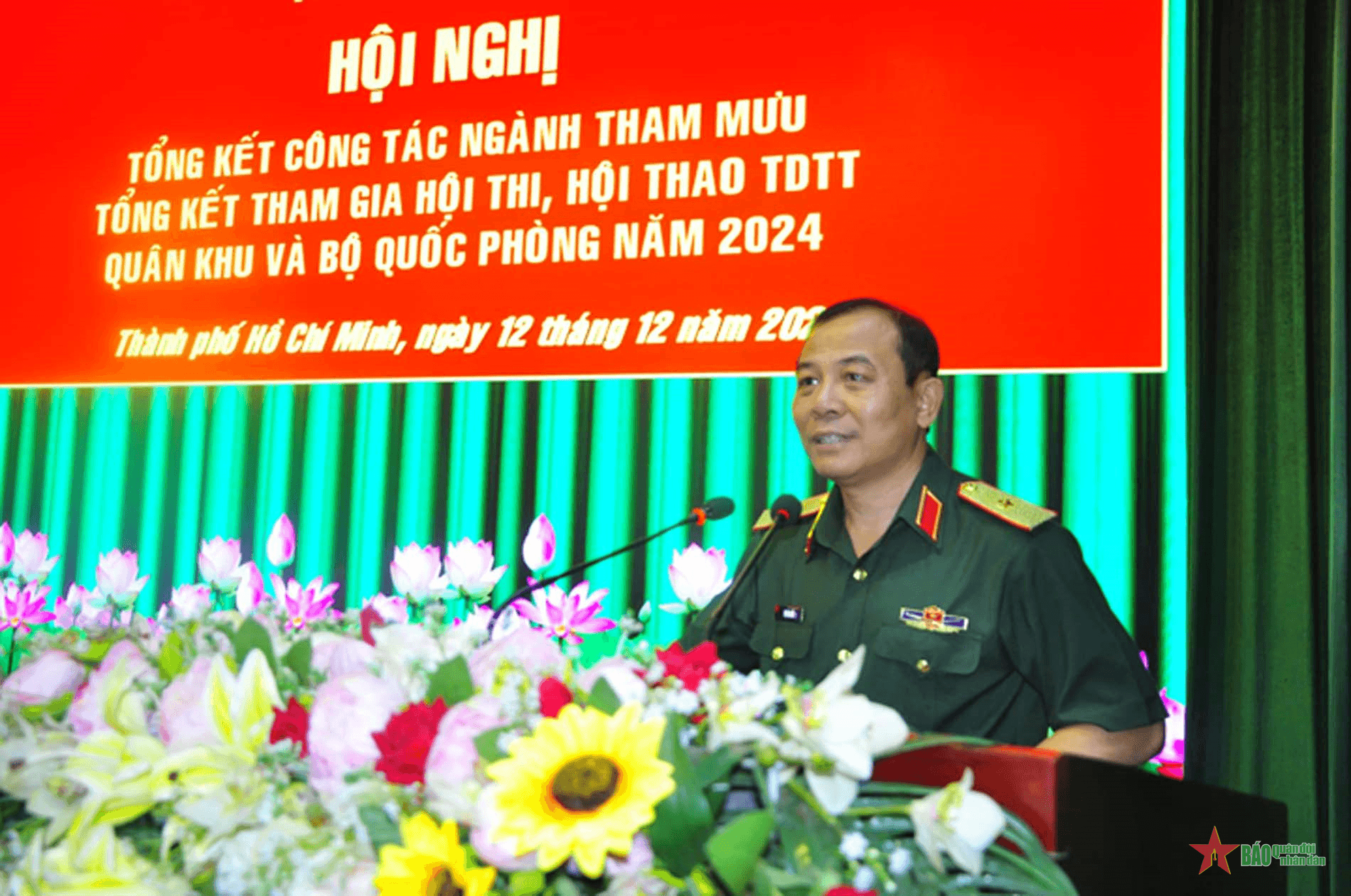 Bộ tư lệnh TP Hồ Chí Minh thực hiện tốt công tác ngành tham mưu