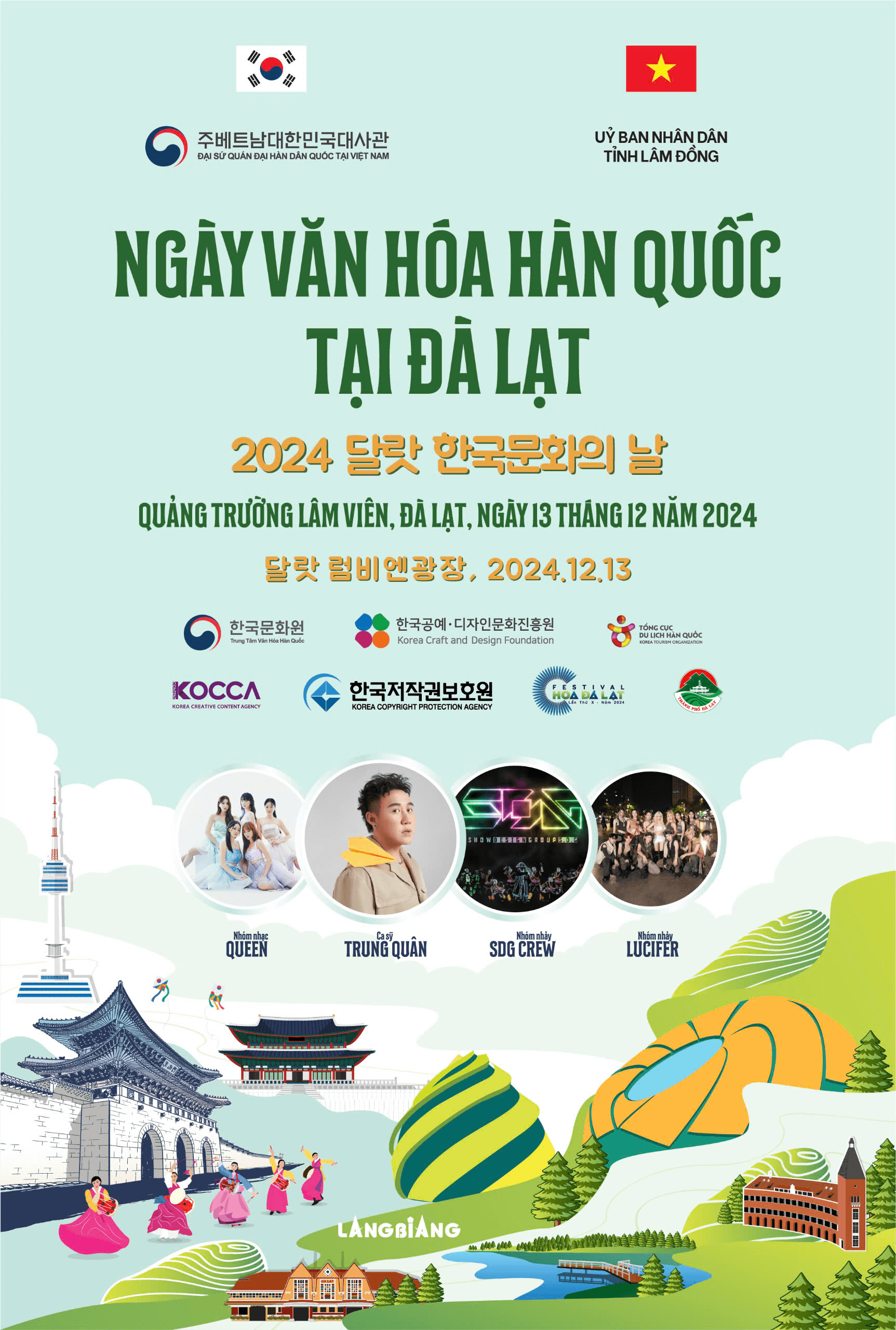 Ngày văn hóa Hàn Quốc tại Đà Lạt năm 2024