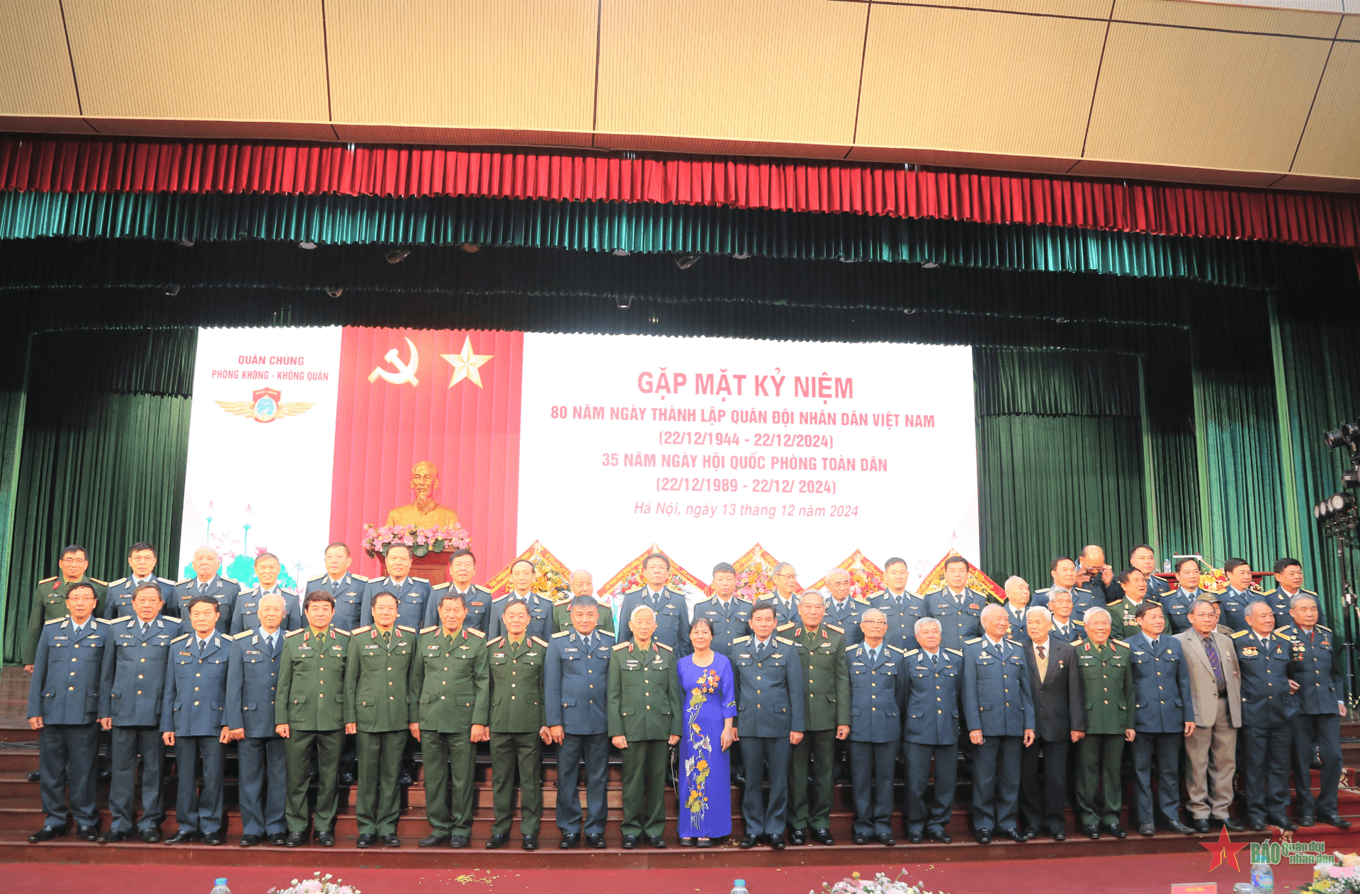 Quân chủng Phòng không - Không quân gặp mặt kỷ niệm 80 năm Ngày thành lập Quân đội