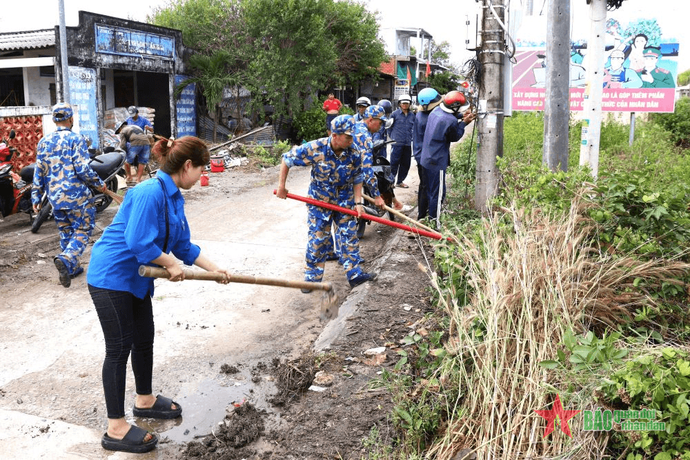 Tuổi trẻ các đơn vị thực hiện “Ngày thứ 7 tình nguyện”